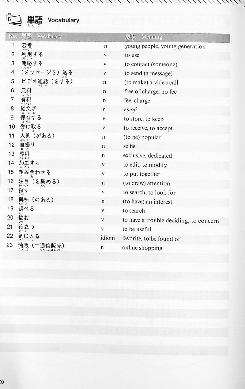 Compass Japanese Intermediate Resource Book - page 26