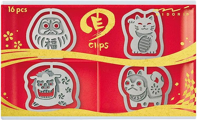 Midori Index Clips: Japanese Symbols