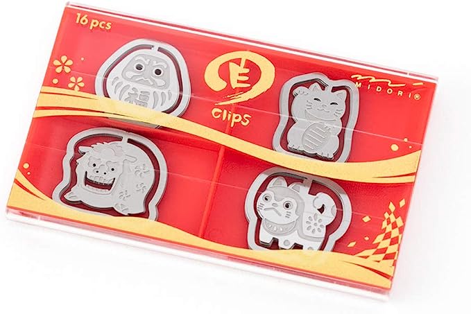 Midori Index Clips: Japanese Symbols