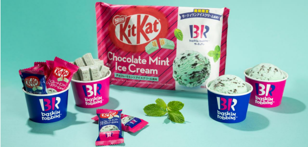 Kit Kat Mint Ice Cream Flavor