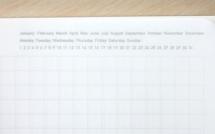 STALOGY 018 Editor’s Series 365Days Notebook - White Rabbit Japan Shop - 3
