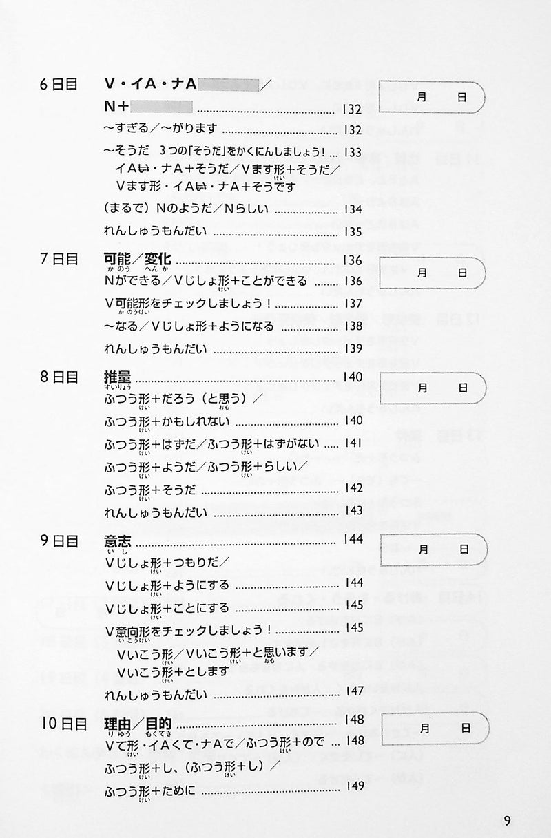 Study in 20 days: JLPT N4 – Kanji, Vocabulary, Grammar