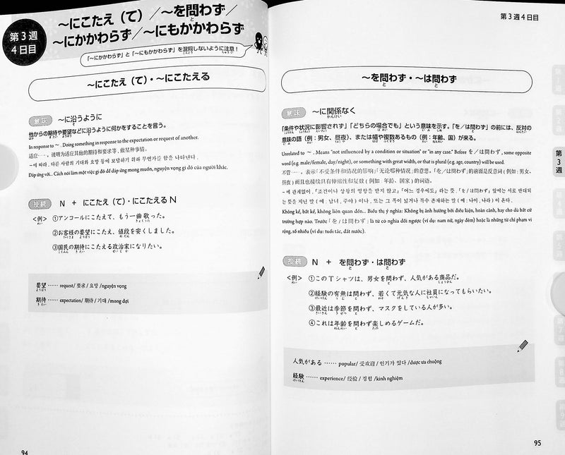 Study in 45 days: JLPT N2 – Grammar