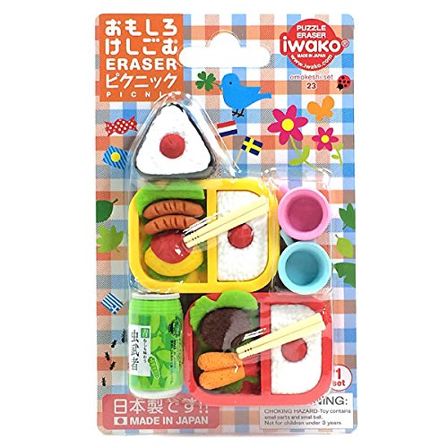 Iwako Bento Erasers