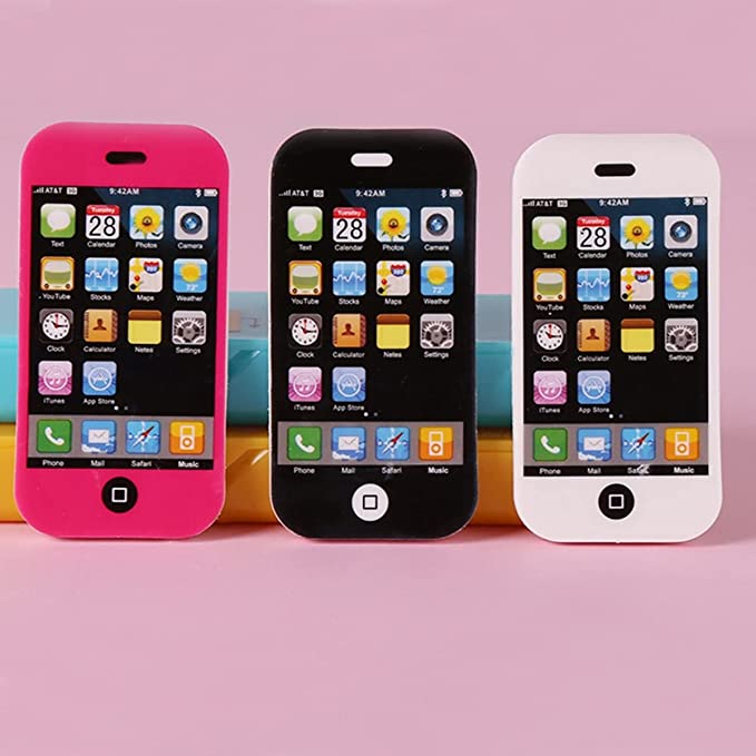 Smartphone Erasers - set of 10
