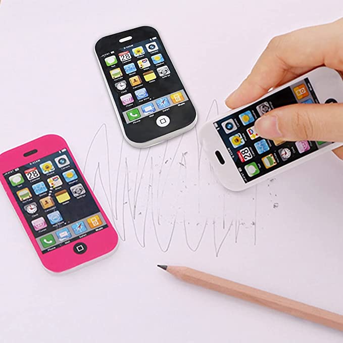 Smartphone Erasers - set of 10