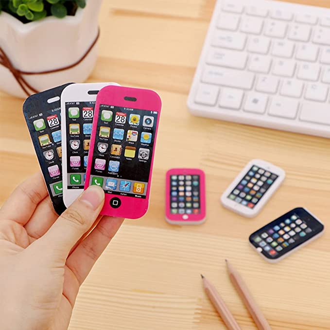 Smartphone Erasers - set of 10