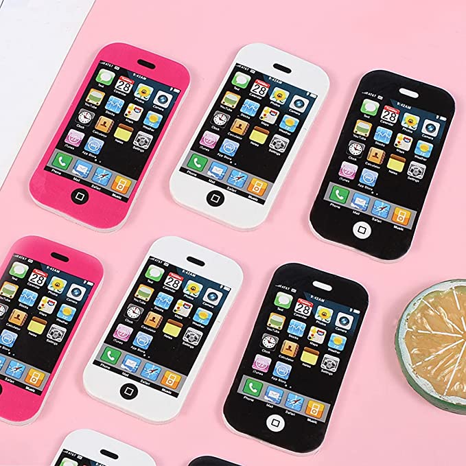 Smartphone Erasers - set of 10