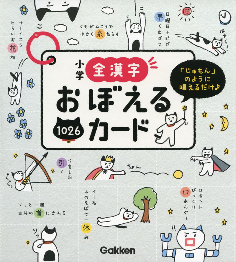 Elementary Kanji Workbook / Flashcards (1026 kanji)