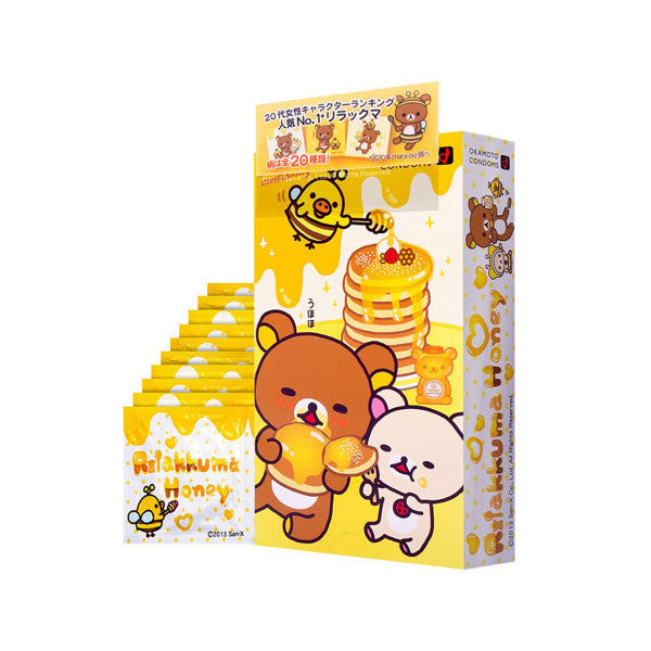 Rilakkuma Honey Condoms by Okamoto