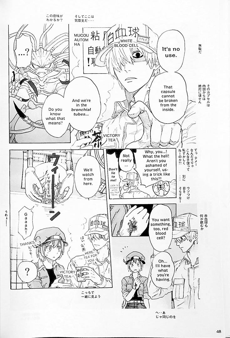 Cells at Work! Bilingual Volume 1 Page 48