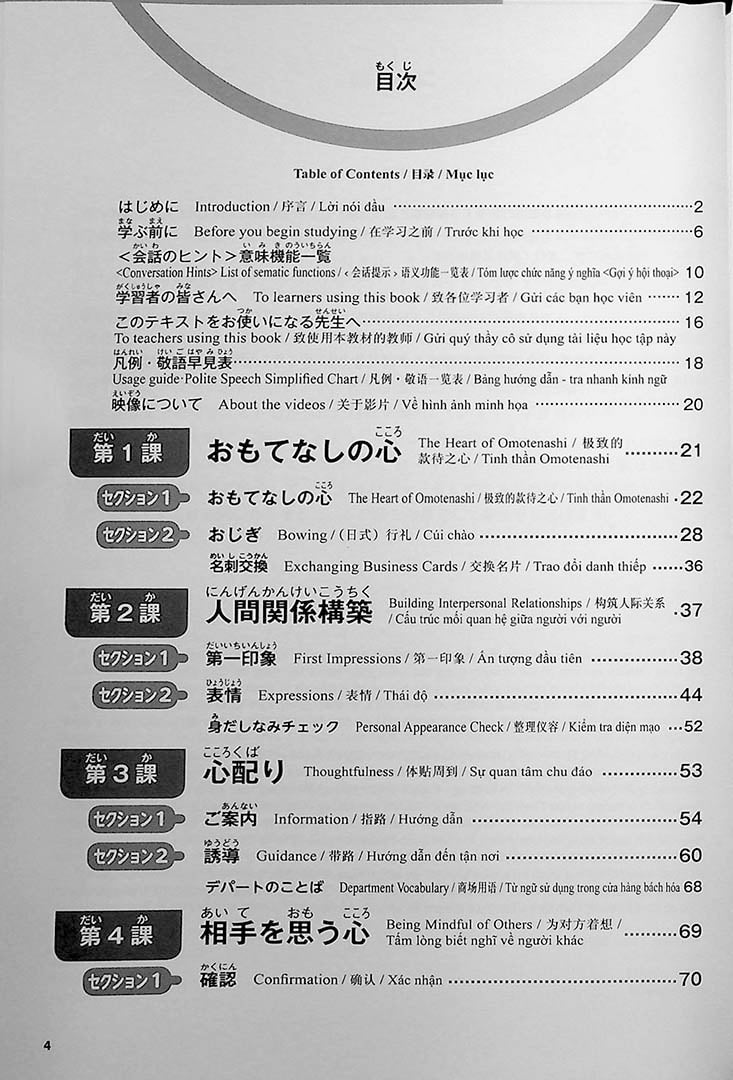 Customer Service in Japanese Page 4