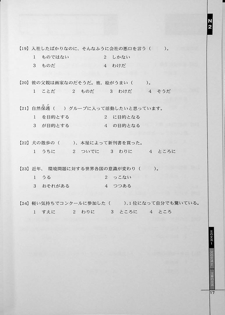 Drill and Drill N2 Grammar Page 17