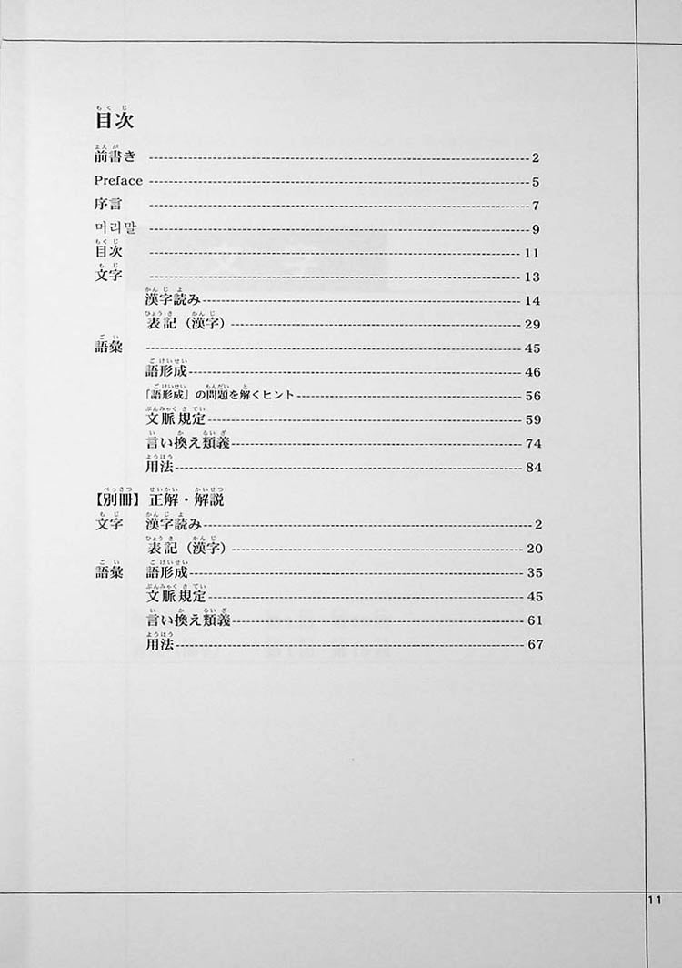 Drill and Drill N2 Vocabulary Page 11