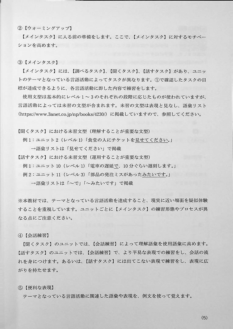 Genba No Nihongo: Worksite Japanese Page 5