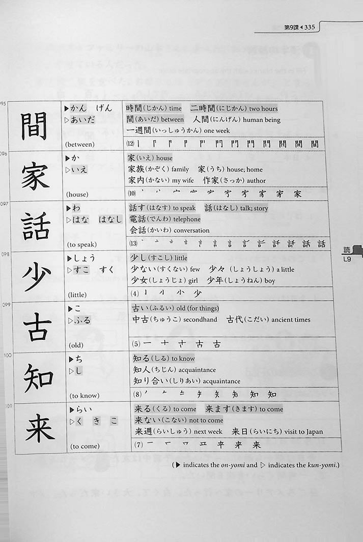Genki 1: An Integrated Course in Elementary Japanese Third Edition Page 335