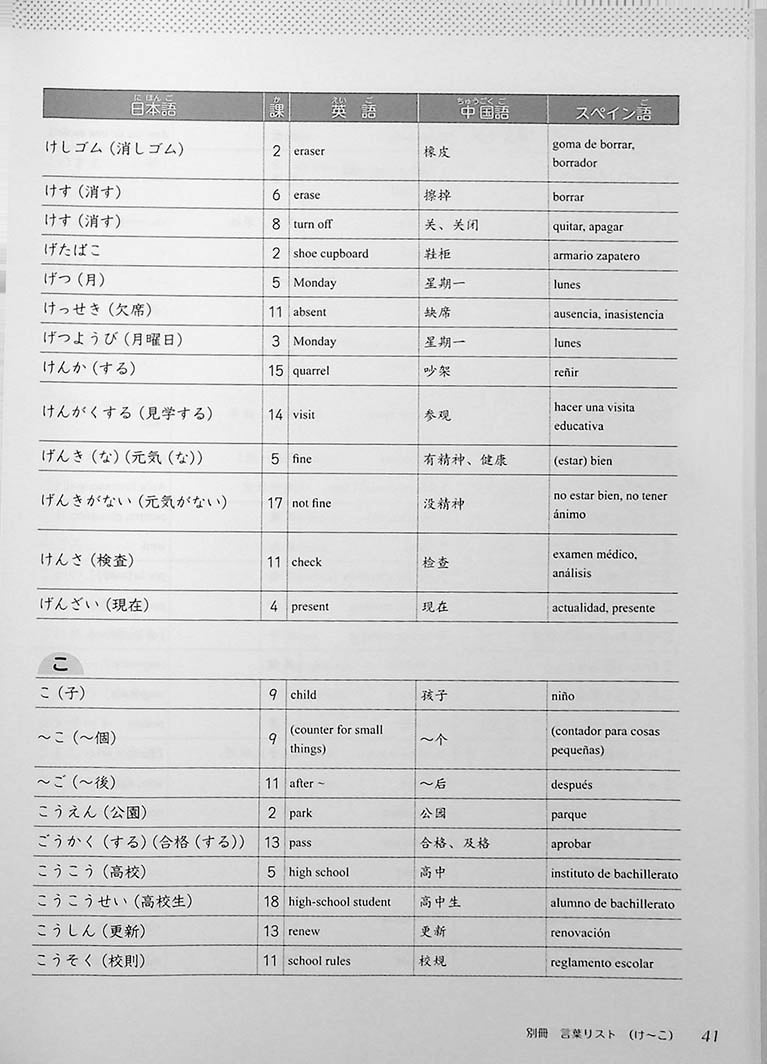 Junior High School Japanese Page 41