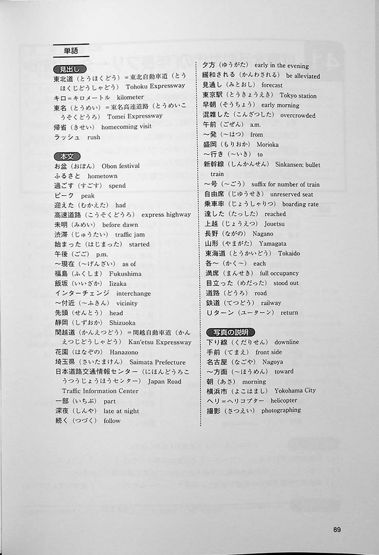 Japanese Through Newspaper Articles Page 89