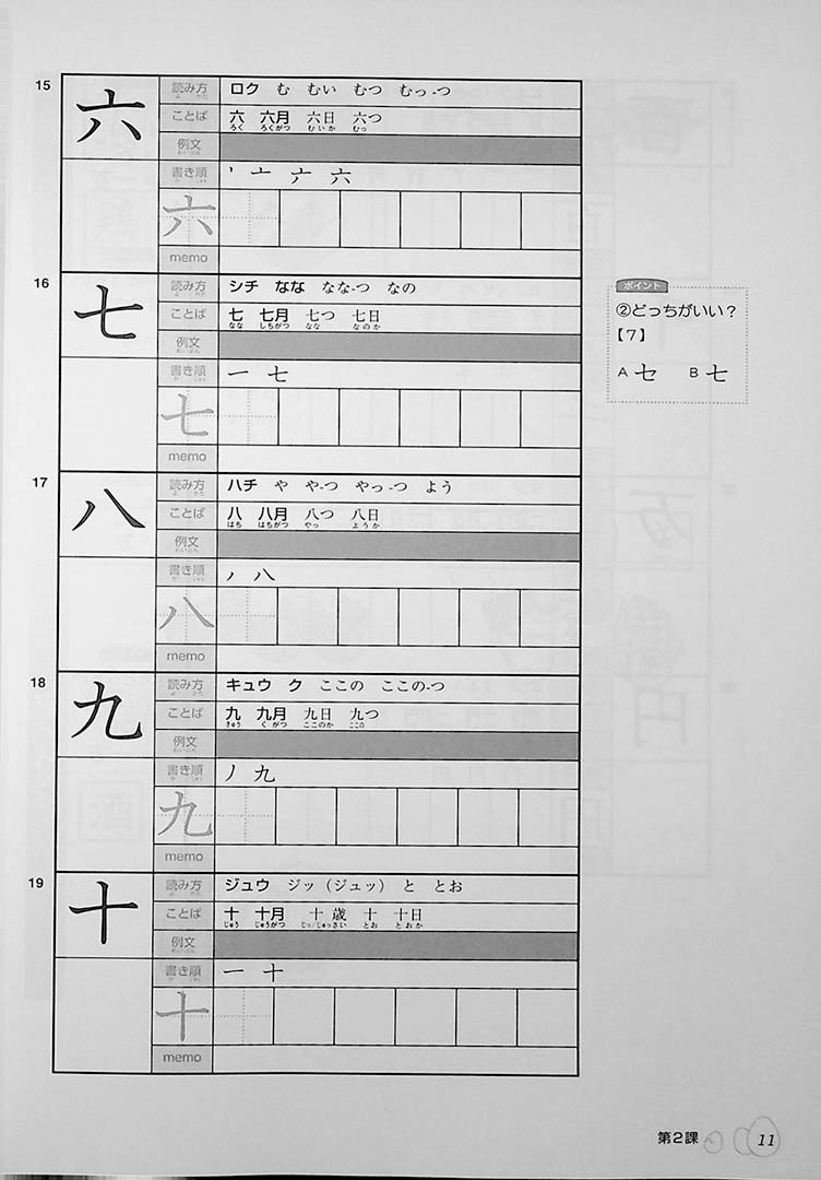Kanji Tamago - Beginners
