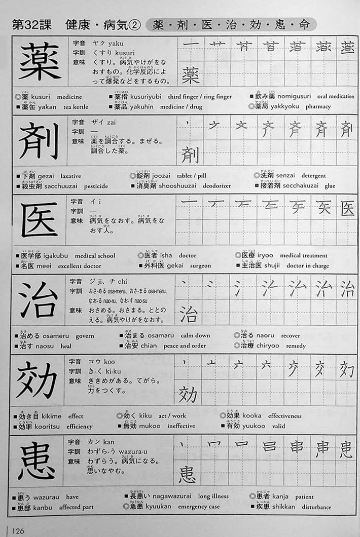 Kanji Exercise Book 500