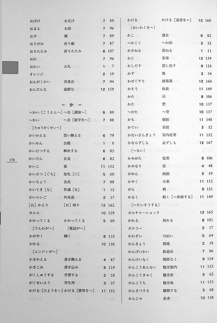 Minna No Nihongo Chukyu 1 Textbook Page 178