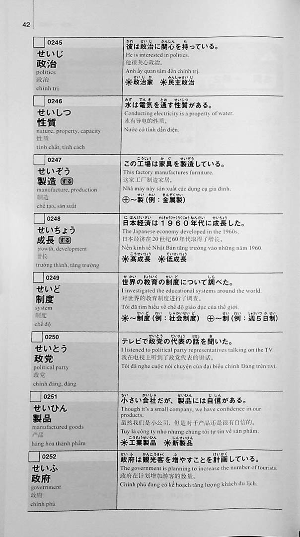 New Kanzen Master - JLPT N3 Word Book - Revised Edition