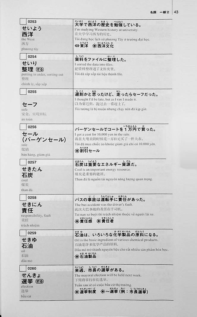 New Kanzen Master - JLPT N3 Word Book - Revised Edition