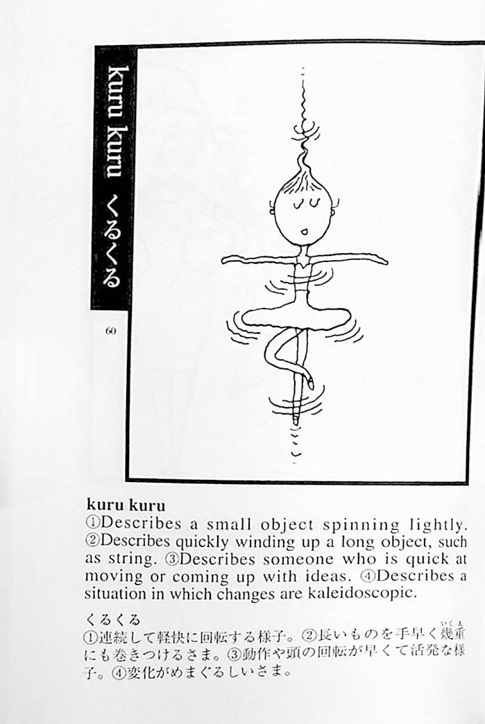 Illustrated Dictionary of Japanese Onomatopoeic Expressions Page 60