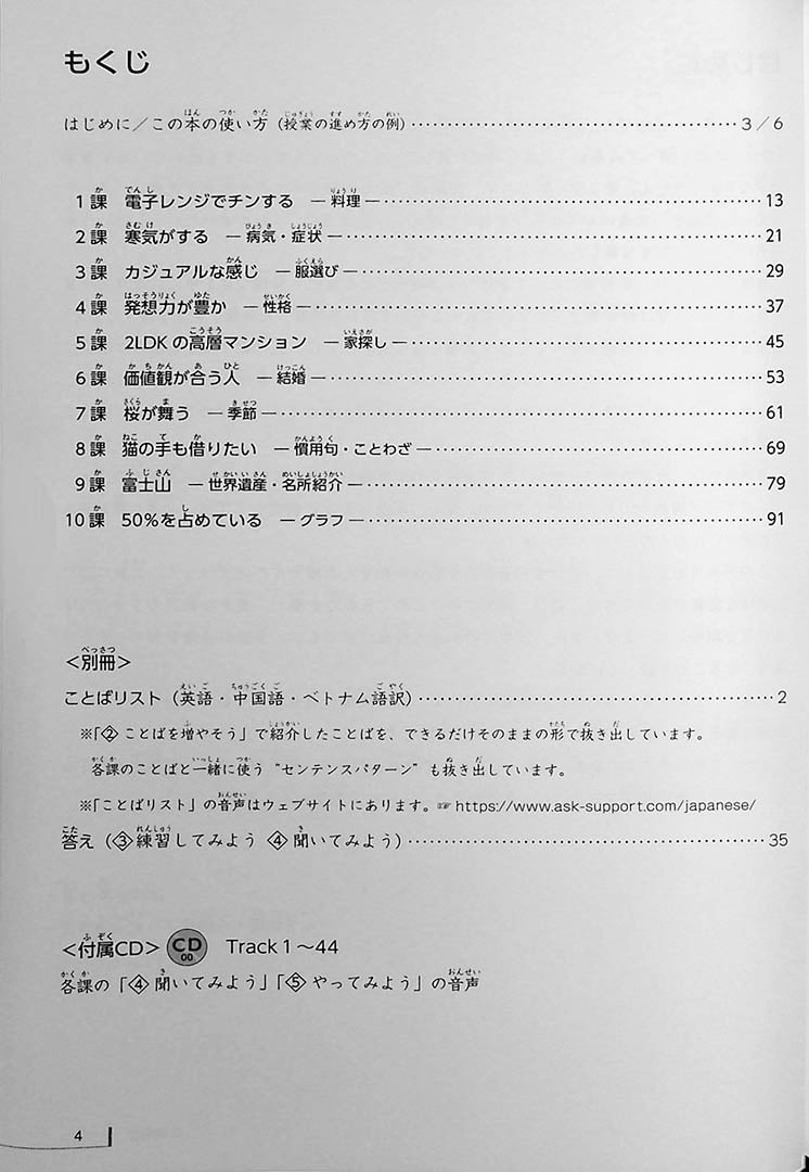Japanese Vocabulary UP Training Page 4