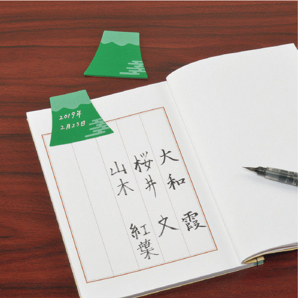 Mt. Fuji Sticky Notes (5 colors)