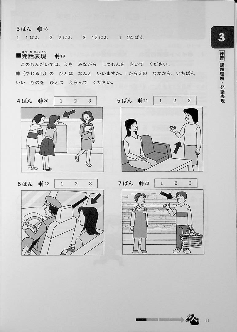 JLPT N5 Listening Comprehension Points & Practice