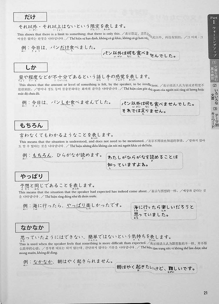 JLPT Preparation Book Speed Master - Quick Mastery of N4 Reading