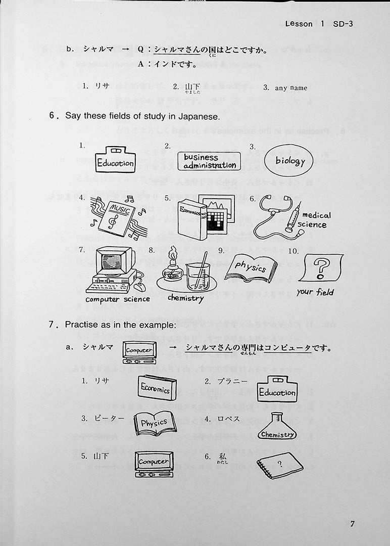 Situational Functional Japanese Volume 1: Drills