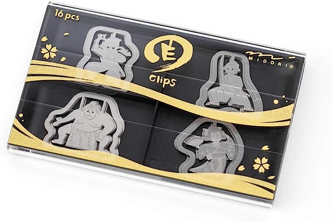 Midori Index Clips: Japanese Symbols