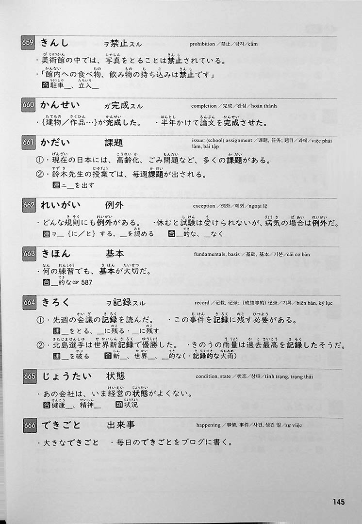 Japanese Language Proficiency Test Vocabulary Training by Ear - N3 (Revised Edition)
