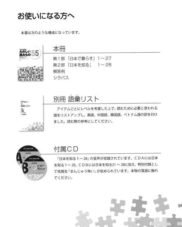 Dekiru Nihongo Junkyo Tanoshii Yomimono 55 (55 Fun reads)  *For beginner-intermediate Japanese learners - White Rabbit Japan Shop - 5