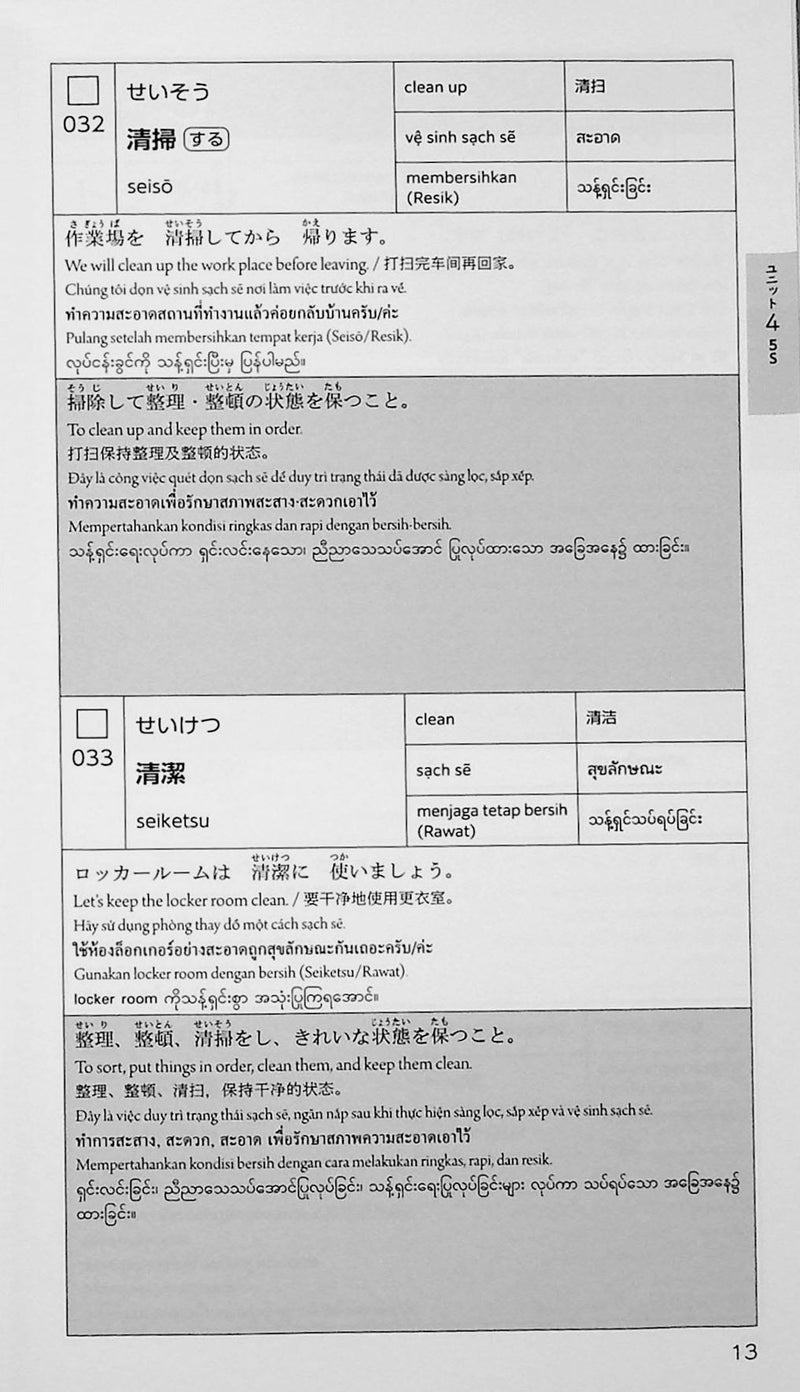 Genba No Nihongo: Worksite Japanese Wordbook - Vocabulary for Foreigners Working in IT