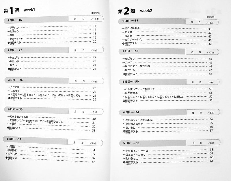 Study in 45 days: JLPT N1 – Grammar