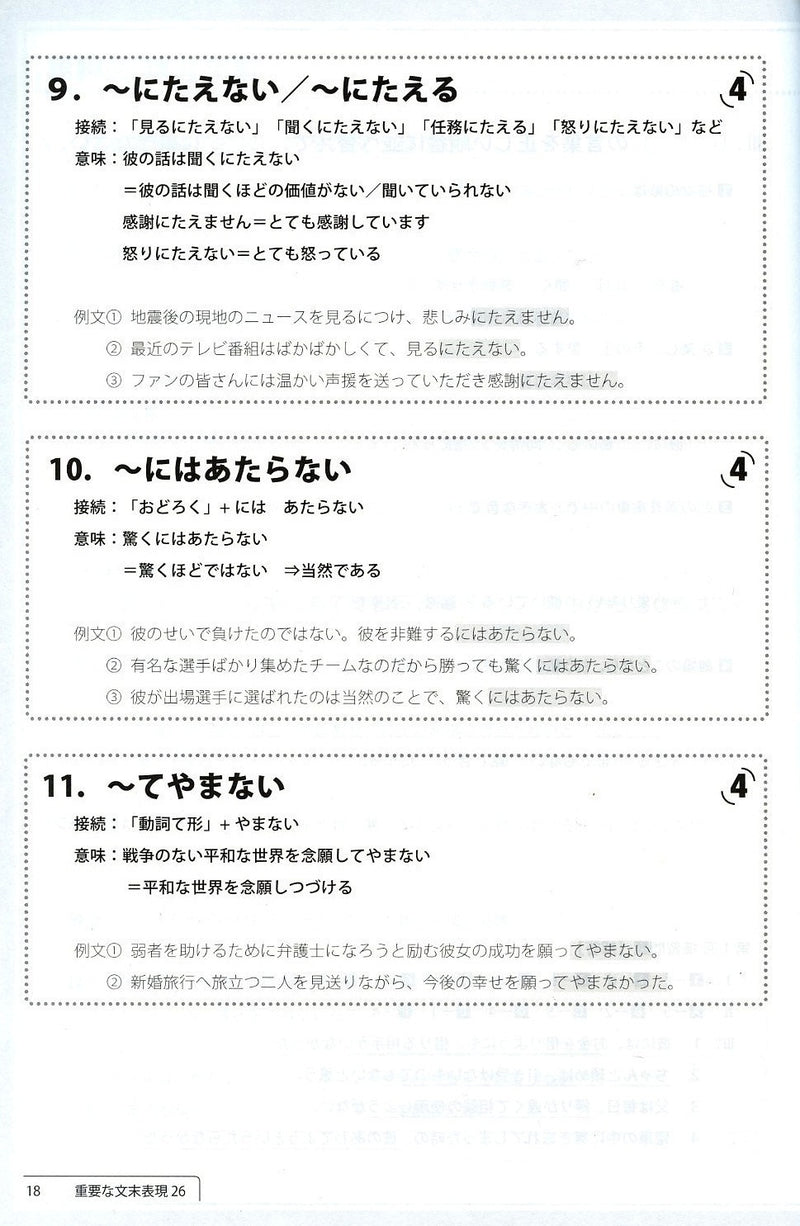 JLPT N1 Grammar Thorough Training - White Rabbit Japan Shop - 2
