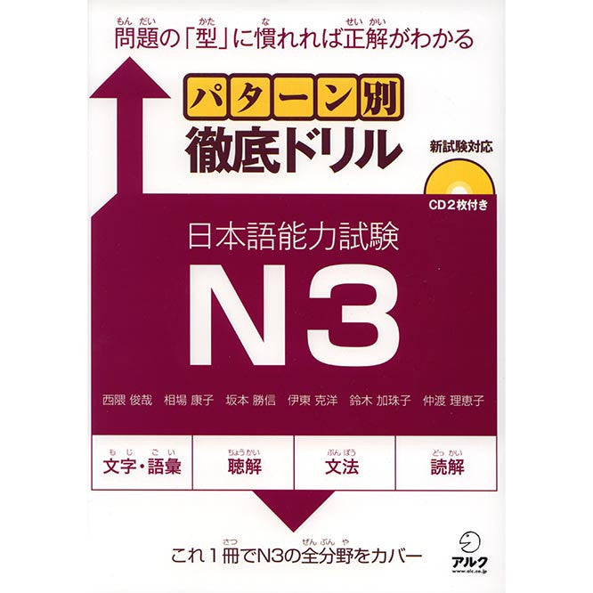 JLPT N3 Comprehensive Exam Exercises (Tettei Drill) - White Rabbit Japan Shop - 1