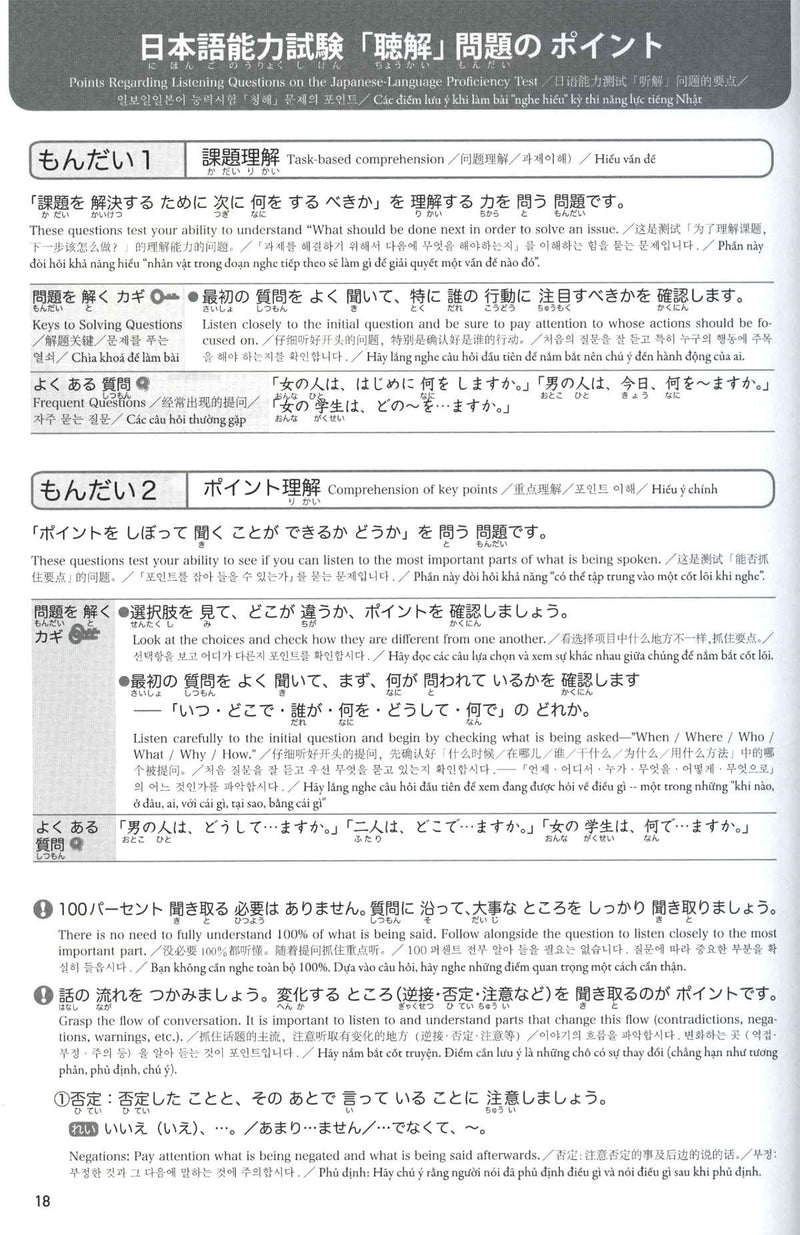 JLPT Speed Master N4: Listening Comprehension - White Rabbit Japan Shop - 2