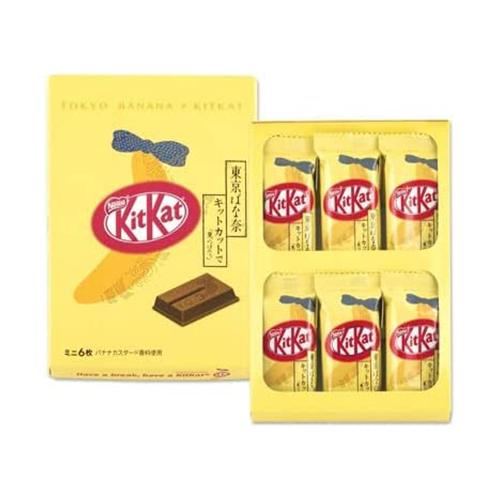 Kit Kat Tokyo Banana Flavor - 6 pieces