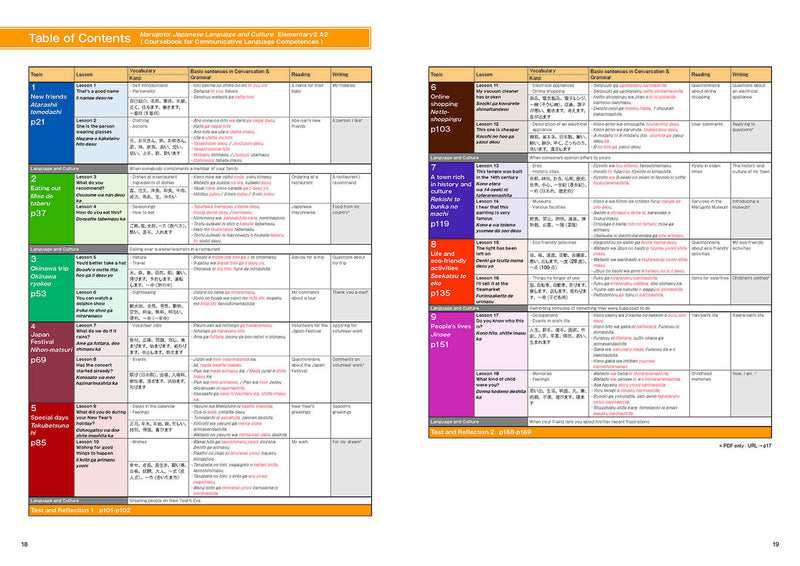 Marugoto Elementary 2 A2 Rikai: Coursebook for communicative language competences - White Rabbit Japan Shop - 3