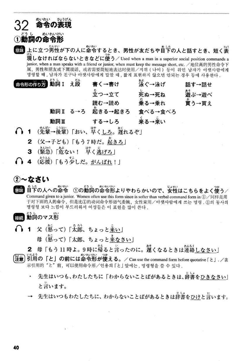 Mimi kara Oboeru: Mastering "Grammar" through Auditory Learning - New JLPT N4 (w/CD) - White Rabbit Japan Shop - 4