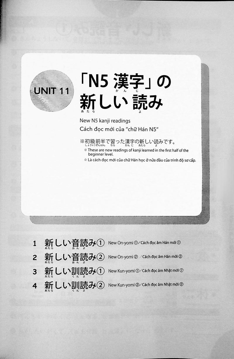 JLPT Preparation Book Speed Master – Quick Mastery of N4 Kanji