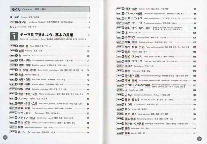 Quick Mastery of Vocabulary Advanced 2800- In Preparation for JLPT N1 - White Rabbit Japan Shop - 3