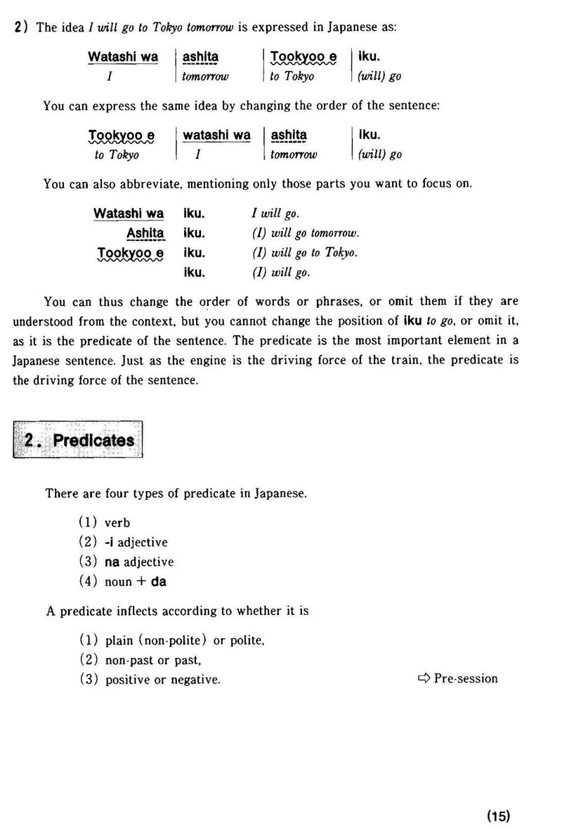 Situational Functional Japanese Volume 1 Notes - White Rabbit Japan Shop - 3