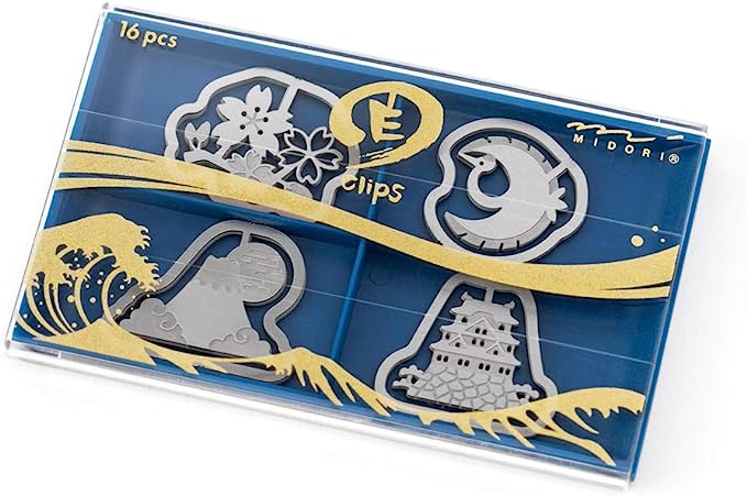 Midori Index Clips: Japanese Symbols