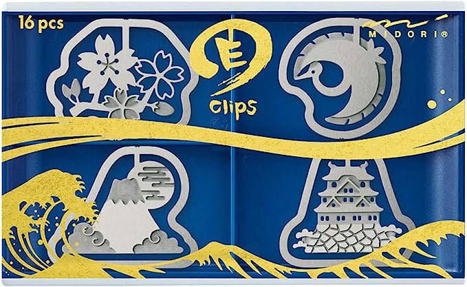 Midori Index Clips: Japanese Symbols
