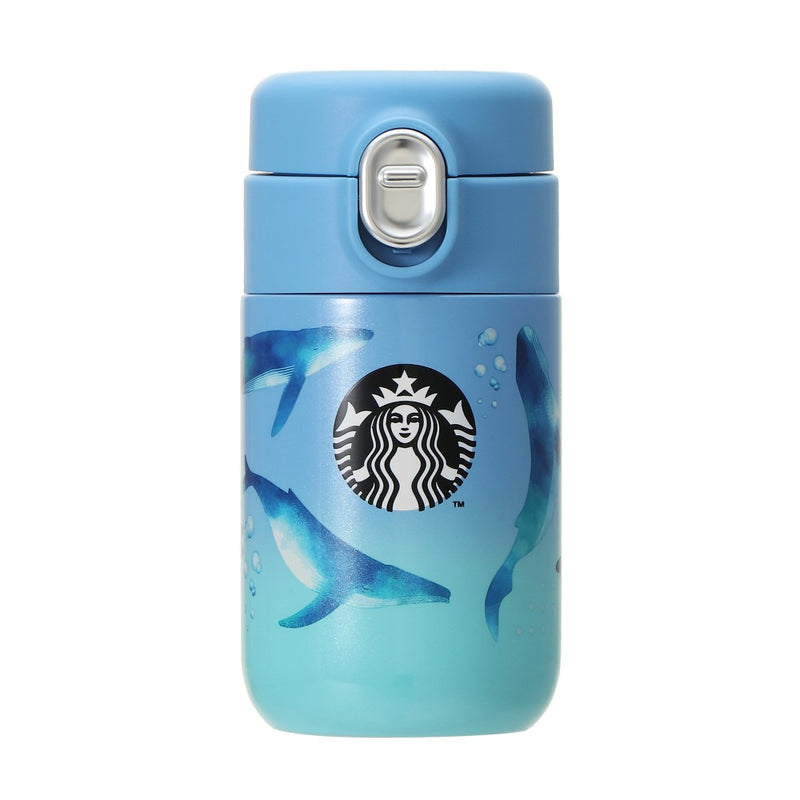 Starbucks Blue Whale Stainless Steel Mini Bottle - JAPAN Summer Edition 2023